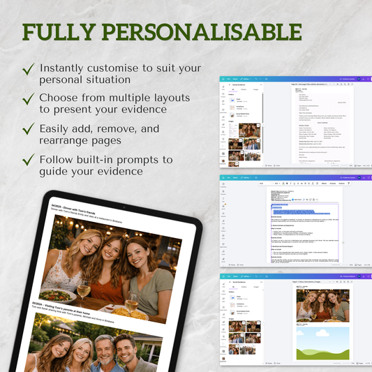 Partner Visa Template Bundle
